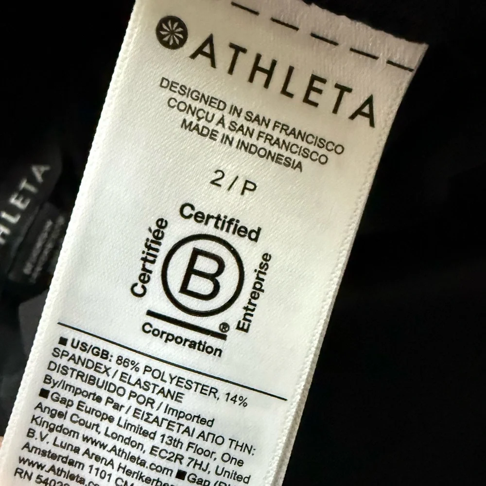 Athleta Brooklyn Heights High Rise Cargo Pant Black Casual Athleisure Women’s 2 - Picture 12 of 13